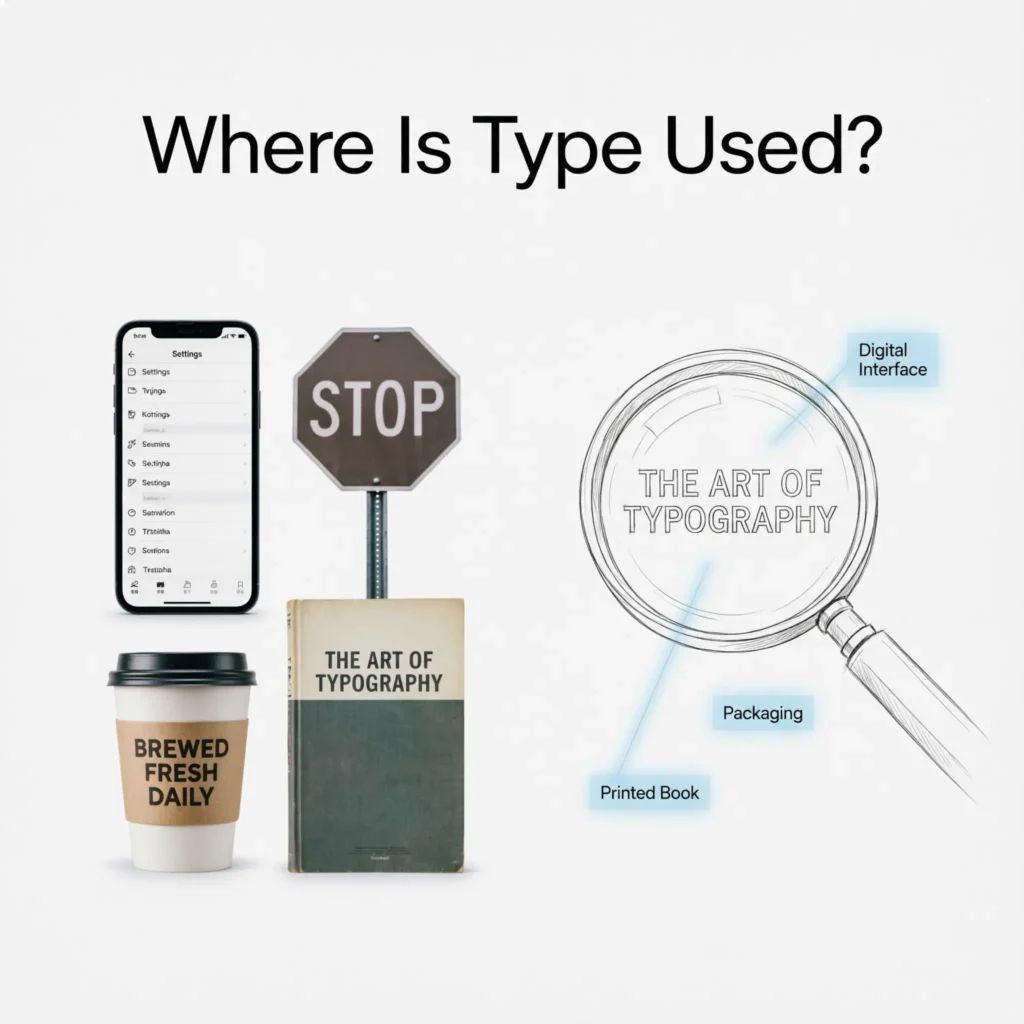 Where Is Type Used