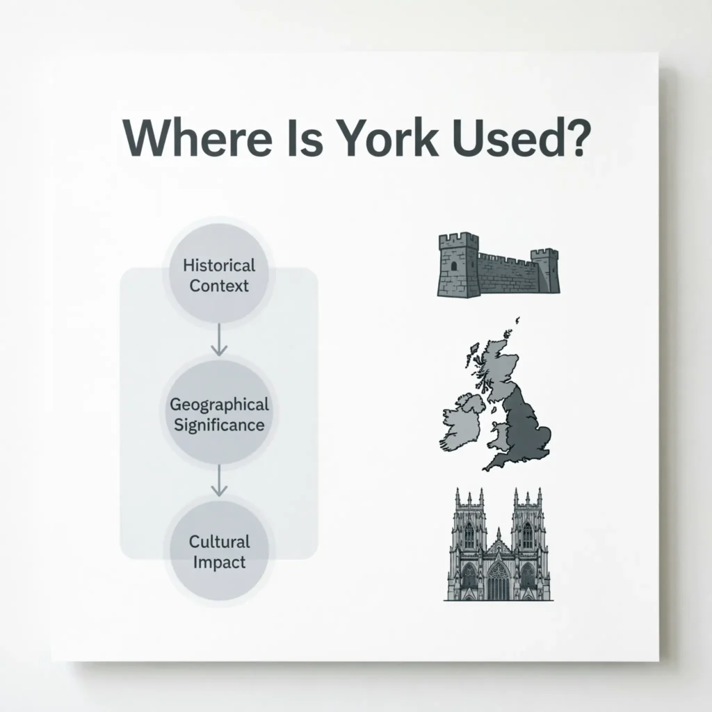 Where Is York Used