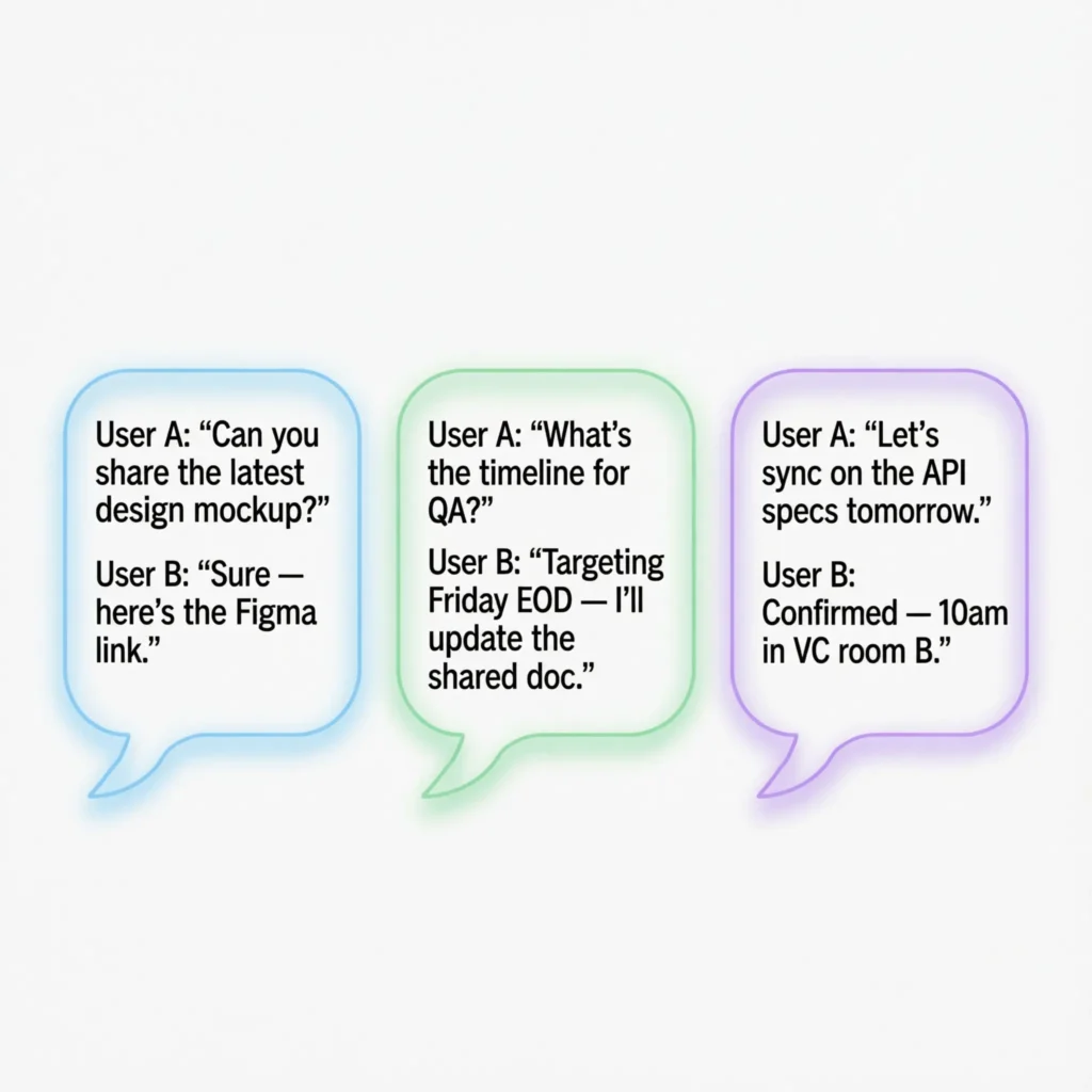 Examples of IG in Conversation
