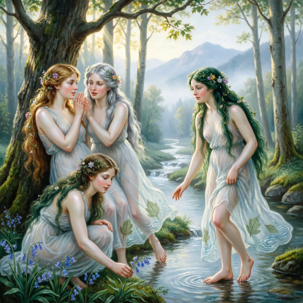 Examples of Nymph in Conversation
