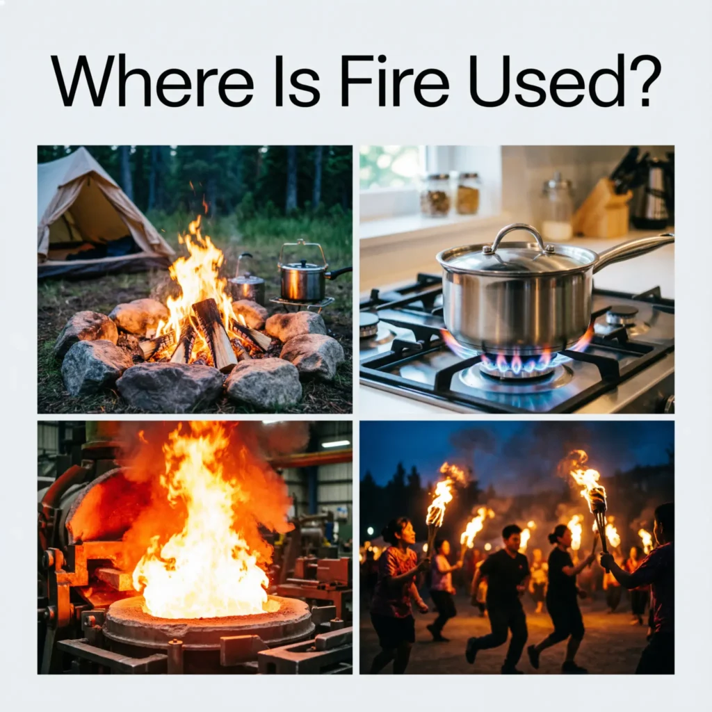 Where Is Fire Used